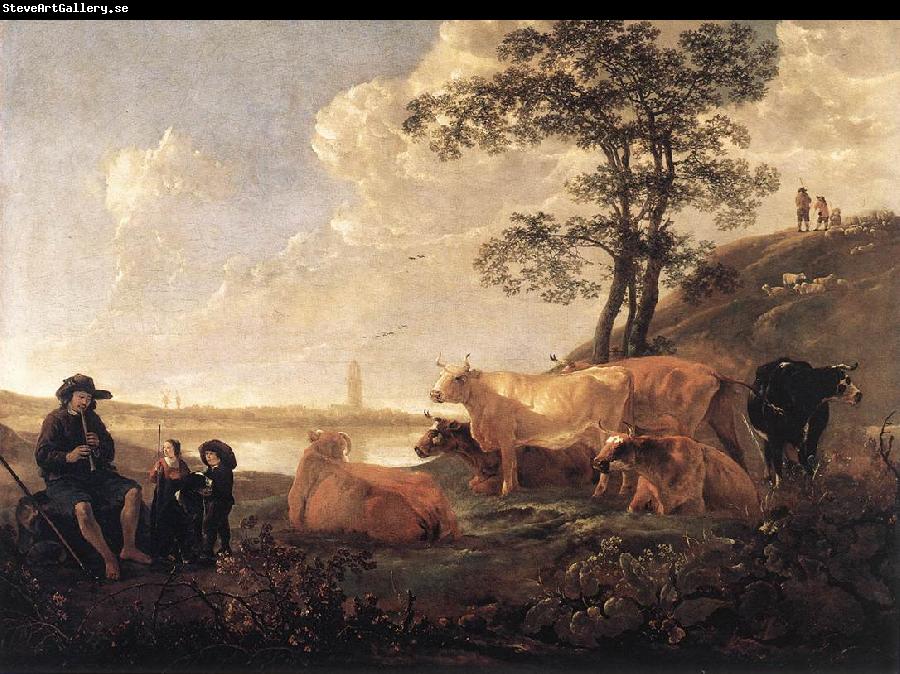 CUYP, Aelbert Landscape near Rhenen df